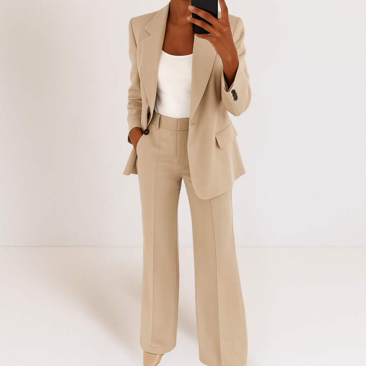 Melynda™ Elegant Two-Piece Suit Set