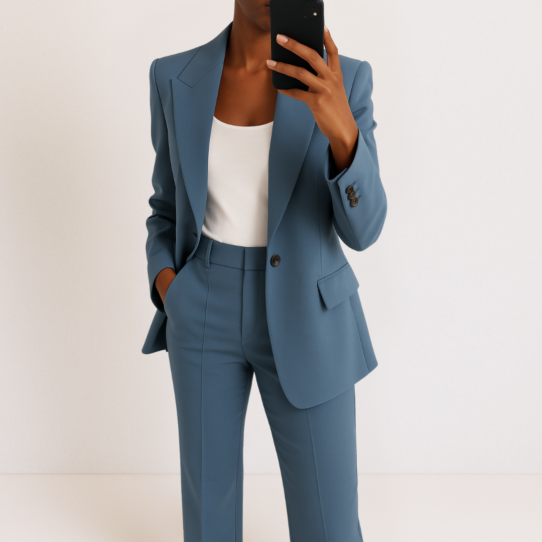 Melynda™ Elegant Two-Piece Suit Set