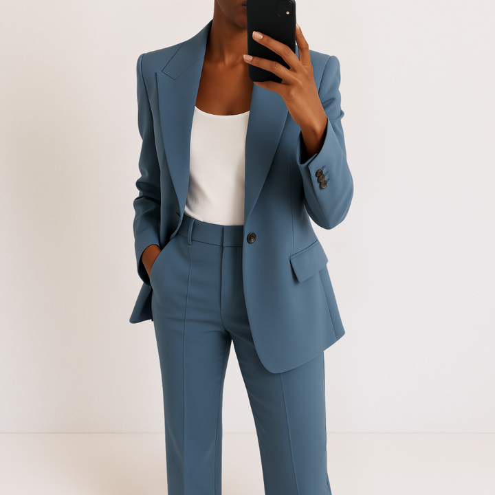 Melynda™ Elegant Two-Piece Suit Set