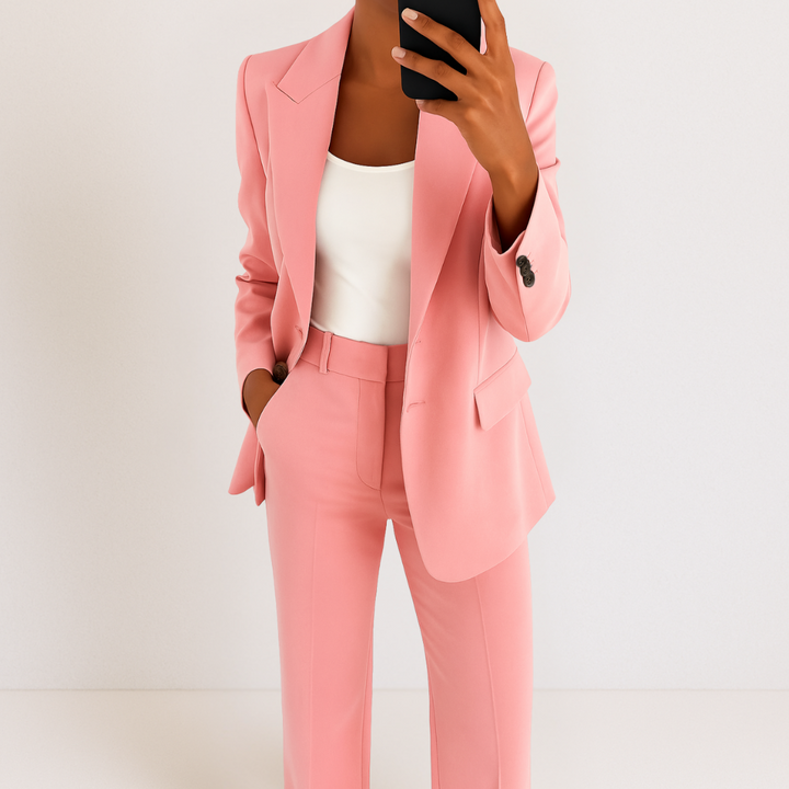Melynda™ Elegant Two-Piece Suit Set