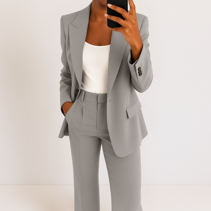 Melynda™ Elegant Two-Piece Suit Set