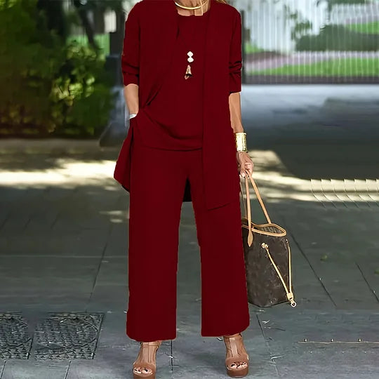 Elegant Casual Laney™ Three-Piece Set