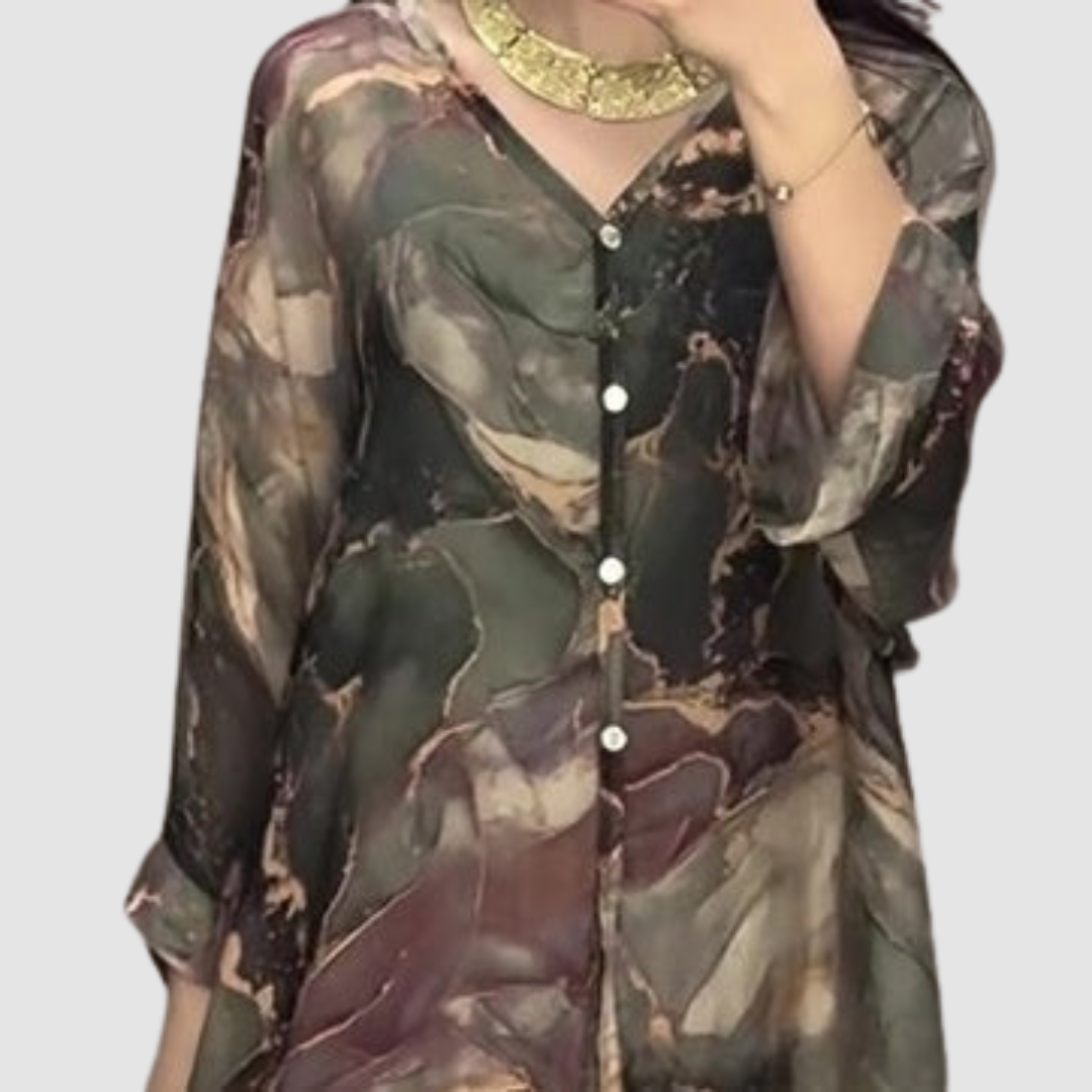 Chic Floral Printed Aurora™ Two-Piece Set