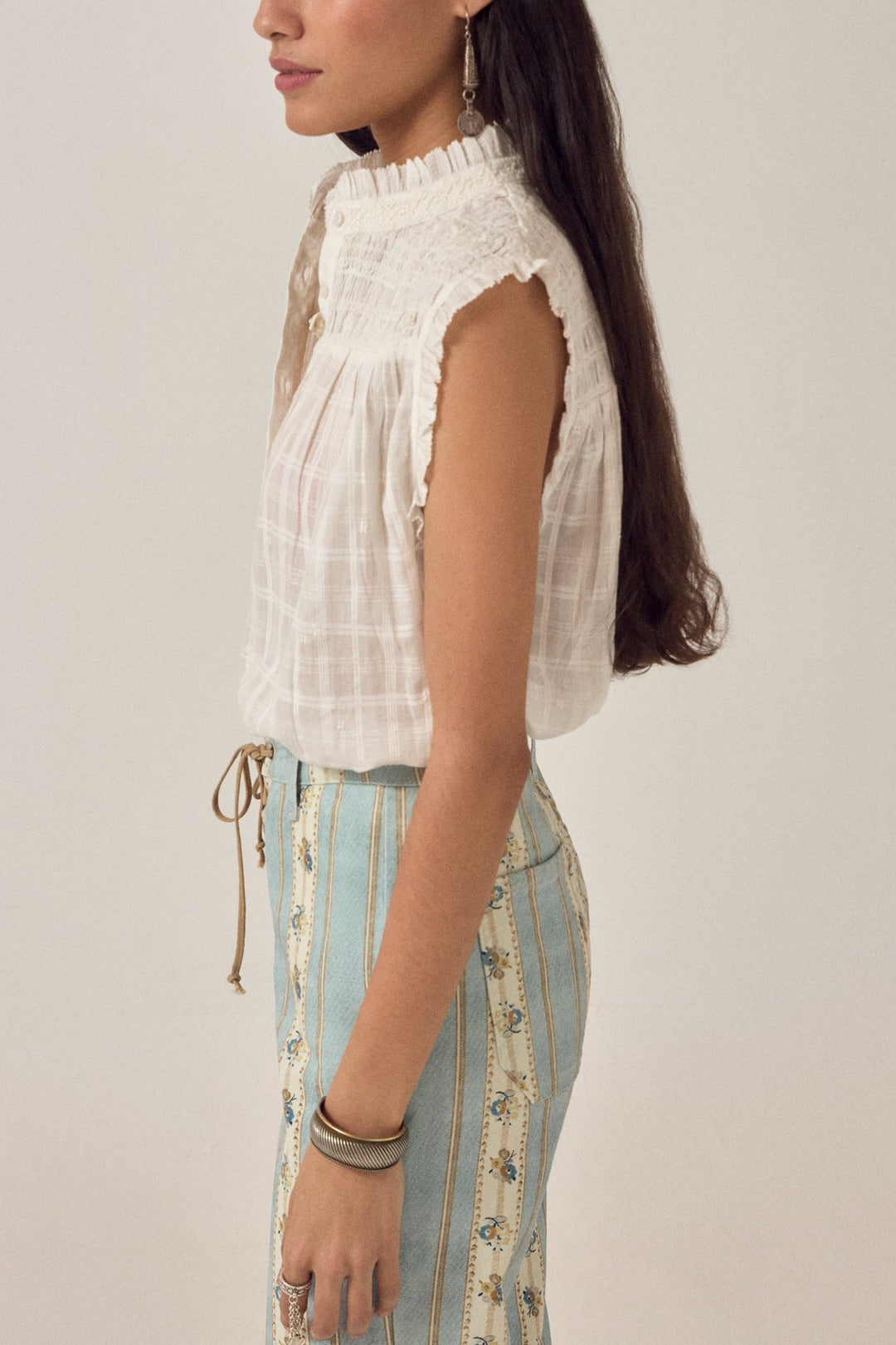 Elvis Sleeveless Blouse