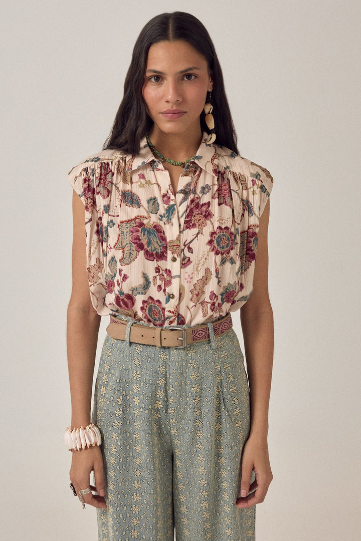 Bianca Sleeveless Shirt